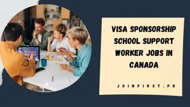 Visa Sponsorship School Support Worker Jobs in Canada