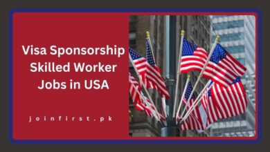 Visa Sponsorship Skilled Worker Jobs in USA