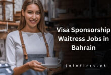 Visa Sponsorship Waitress Jobs in Bahrain