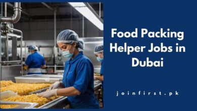 Food Packing Helper Jobs in Dubai