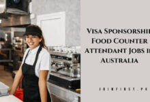 Visa Sponsorship Food Counter Attendant Jobs in Australia