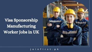 Visa Sponsorship Manufacturing Worker Jobs in UK