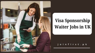 Visa Sponsorship Waiter Jobs in UK