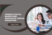 Urgent Digital Marketing Associate Jobs in Singapore