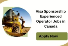 Visa Sponsorship Experienced Operator Jobs in Canada