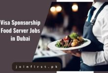 Visa Sponsorship Food Server Jobs in Dubai