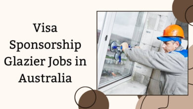 Visa Sponsorship Glazier Jobs in Australia