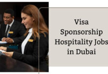 Visa Sponsorship Hospitality Jobs in Dubai