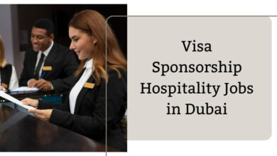 Visa Sponsorship Hospitality Jobs in Dubai
