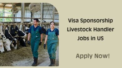 Visa Sponsorship Livestock Handler Jobs in US