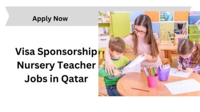 Visa Sponsorship Nursery Teacher Jobs in Qatar