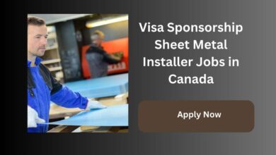 Visa Sponsorship Sheet Metal Installer Jobs in Canada