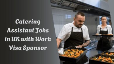Catering Assistant Jobs in UK with Work Visa Sponsor