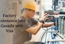Factory Maintenance Jobs in Canada with Visa
