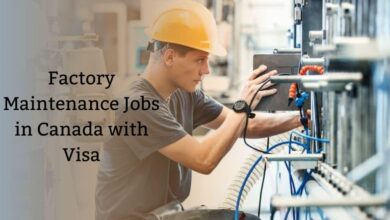 Factory Maintenance Jobs in Canada with Visa