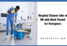 Hospital Cleaner Jobs in UK with Work Permit for Foreigners