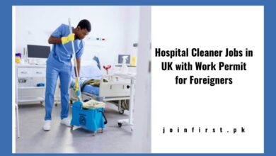 Hospital Cleaner Jobs in UK with Work Permit for Foreigners