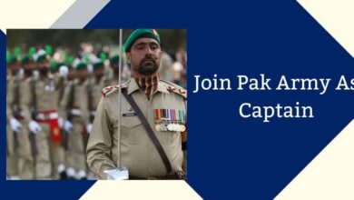 Join Pak Army As Captain