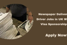 Newspaper Delivery Driver Jobs in UK With Visa Sponsorship