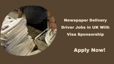 Newspaper Delivery Driver Jobs in UK With Visa Sponsorship