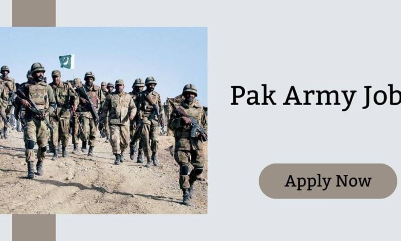 Pak Army Jobs