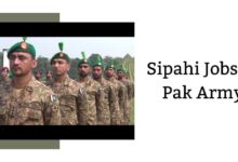Sipahi Jobs in Pak Army