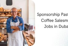 Sponsorship Pastry & Coffee Salesman Jobs in Dubai