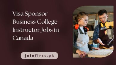 Visa Sponsor Business College Instructor Jobs in Canada