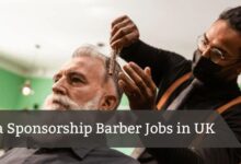 Visa Sponsorship Barber Jobs in UK