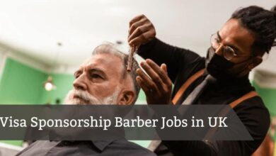 Visa Sponsorship Barber Jobs in UK