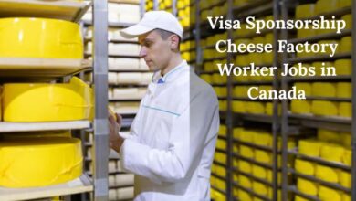 Visa Sponsorship Cheese Factory Worker Jobs in Canada