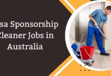 Visa Sponsorship Cleaner Jobs in Australia