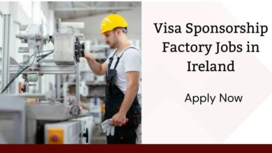 Visa Sponsorship Factory Jobs in Ireland