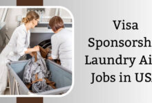 Visa Sponsorship Laundry Aide Jobs in USA