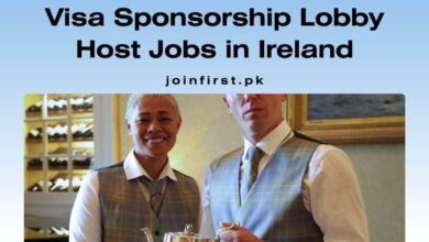 Visa Sponsorship Lobby Host Jobs in Ireland