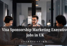 Visa Sponsorship Marketing Executive Jobs in UK