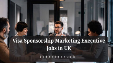 Visa Sponsorship Marketing Executive Jobs in UK