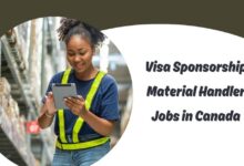 Visa Sponsorship Material Handler Jobs in Canada