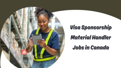 Visa Sponsorship Material Handler Jobs in Canada