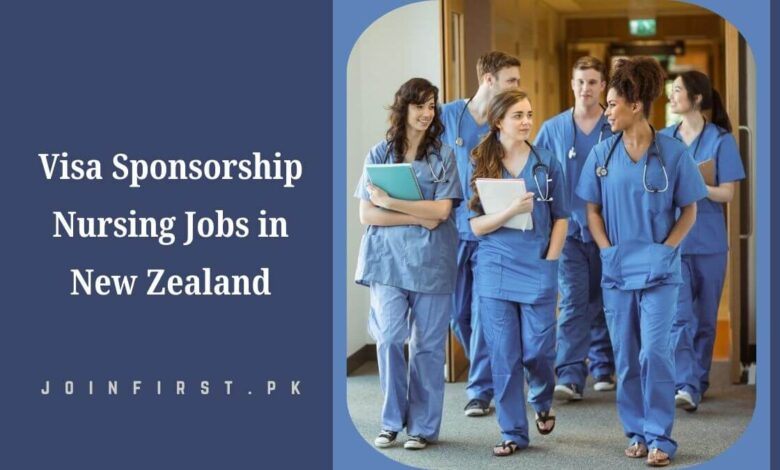 Visa Sponsorship Nursing Jobs in New Zealand
