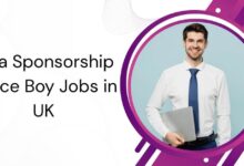 Visa Sponsorship Office Boy Jobs in UK