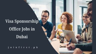 Visa Sponsorship Office Jobs in Dubai