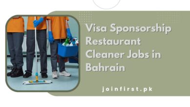 Visa Sponsorship Restaurant Cleaner Jobs in Bahrain