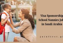 Visa Sponsorship School Nannies Jobs in Saudi Arabia