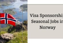 Visa Sponsorship Seasonal Jobs in Norway