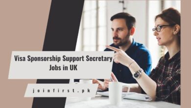 Visa Sponsorship Support Secretary Jobs in UK