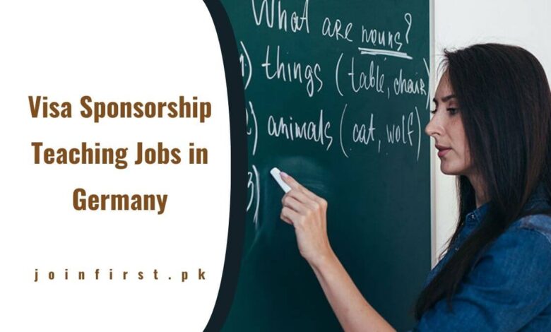 Visa Sponsorship Teaching Jobs in Germany