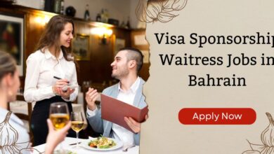 Visa Sponsorship Waitress Jobs in Bahrain