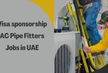 Visa sponsorship AC Pipe Fitters Jobs in UAE