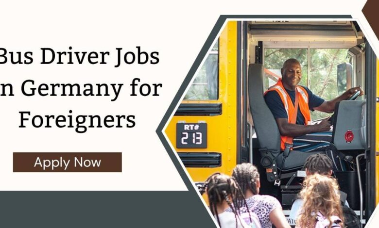 Bus Driver Jobs in Germany for Foreigners